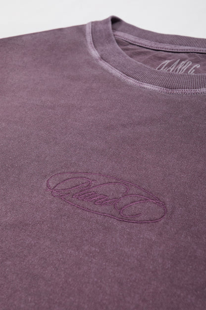 T-SHIRT STONE CLASSIC ROXO