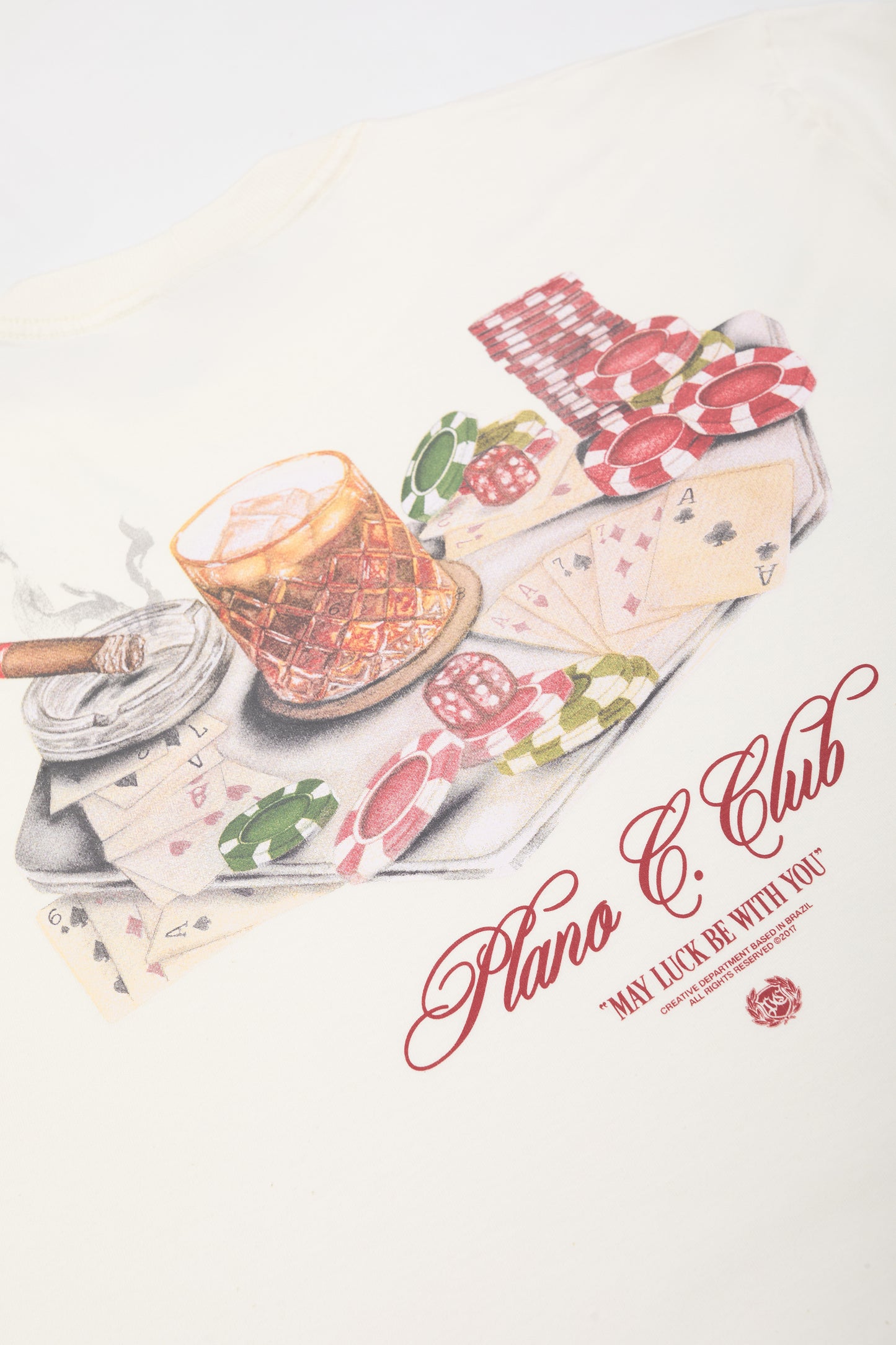 T-SHIRT PLANO C CLUB MARFIM