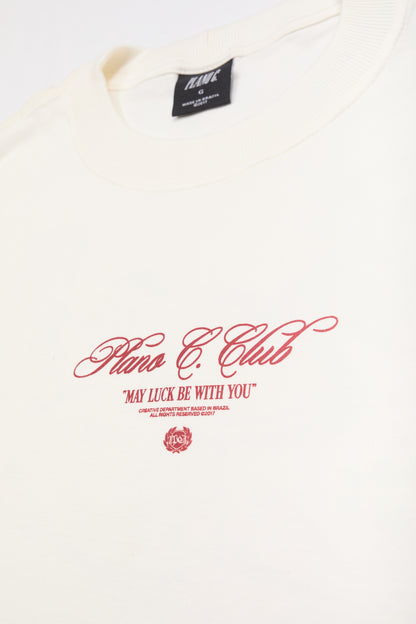 T-SHIRT PLANO C CLUB MARFIM