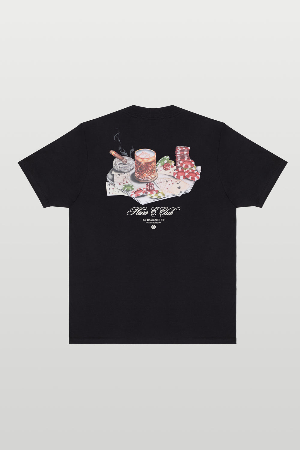 T-SHIRT PLANO C CLUB PRETO