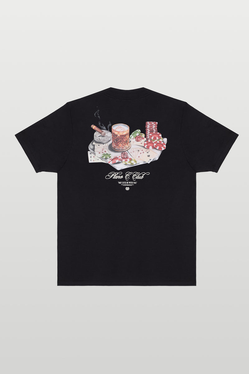 T-SHIRT PLANO C CLUB PRETO