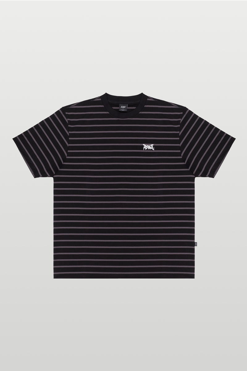 STRIPE TSHIRT FLAME PRETO