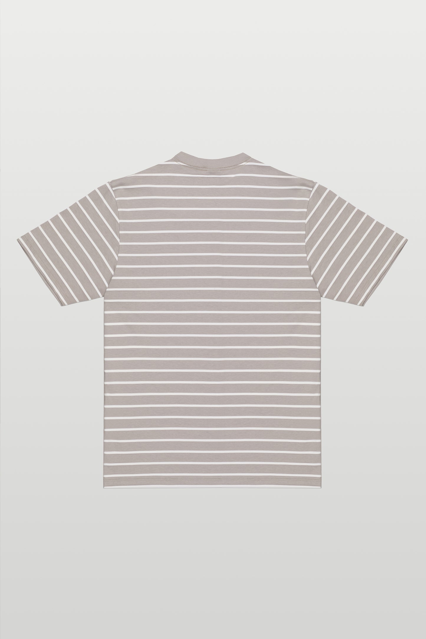STRIPE TSHIRT FLAME CINZA
