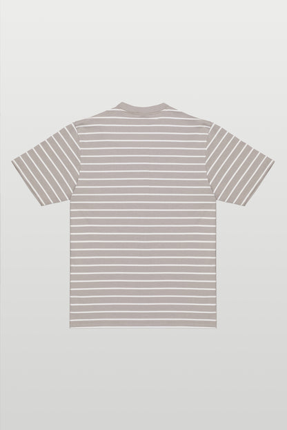 STRIPE TSHIRT FLAME CINZA