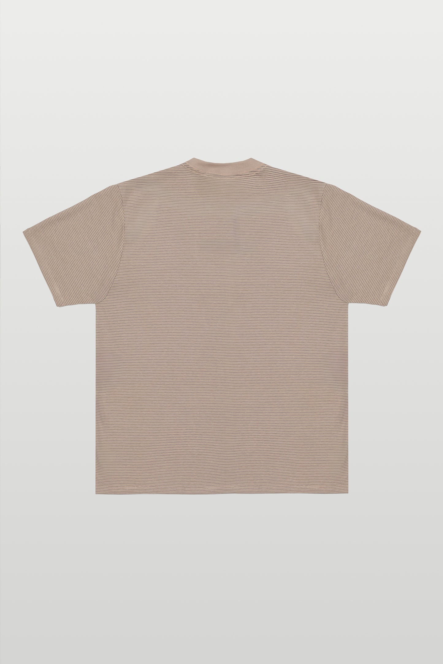 STRIPE TSHIRT SIGNATURE AREIA WHITE SAND