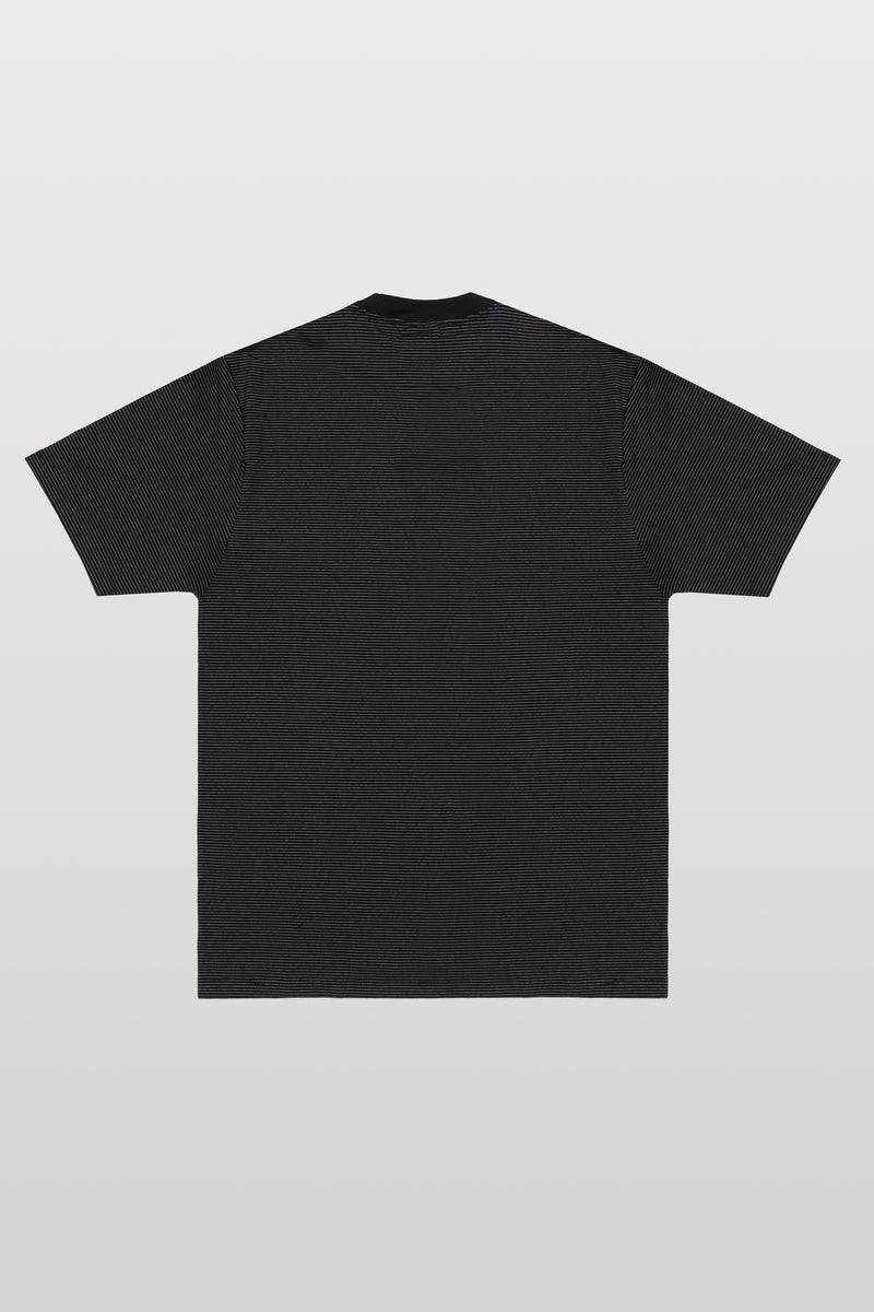 STRIPE TSHIRT SIGNATURE PRETO