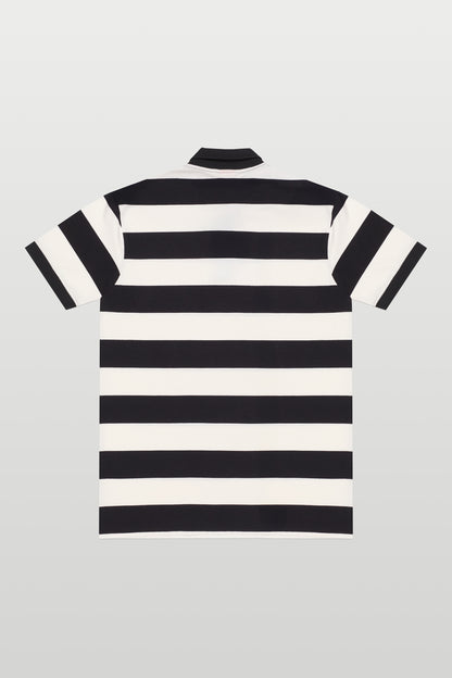 STRIPE POLO SHIRT PC PRETO-OFF WHITE