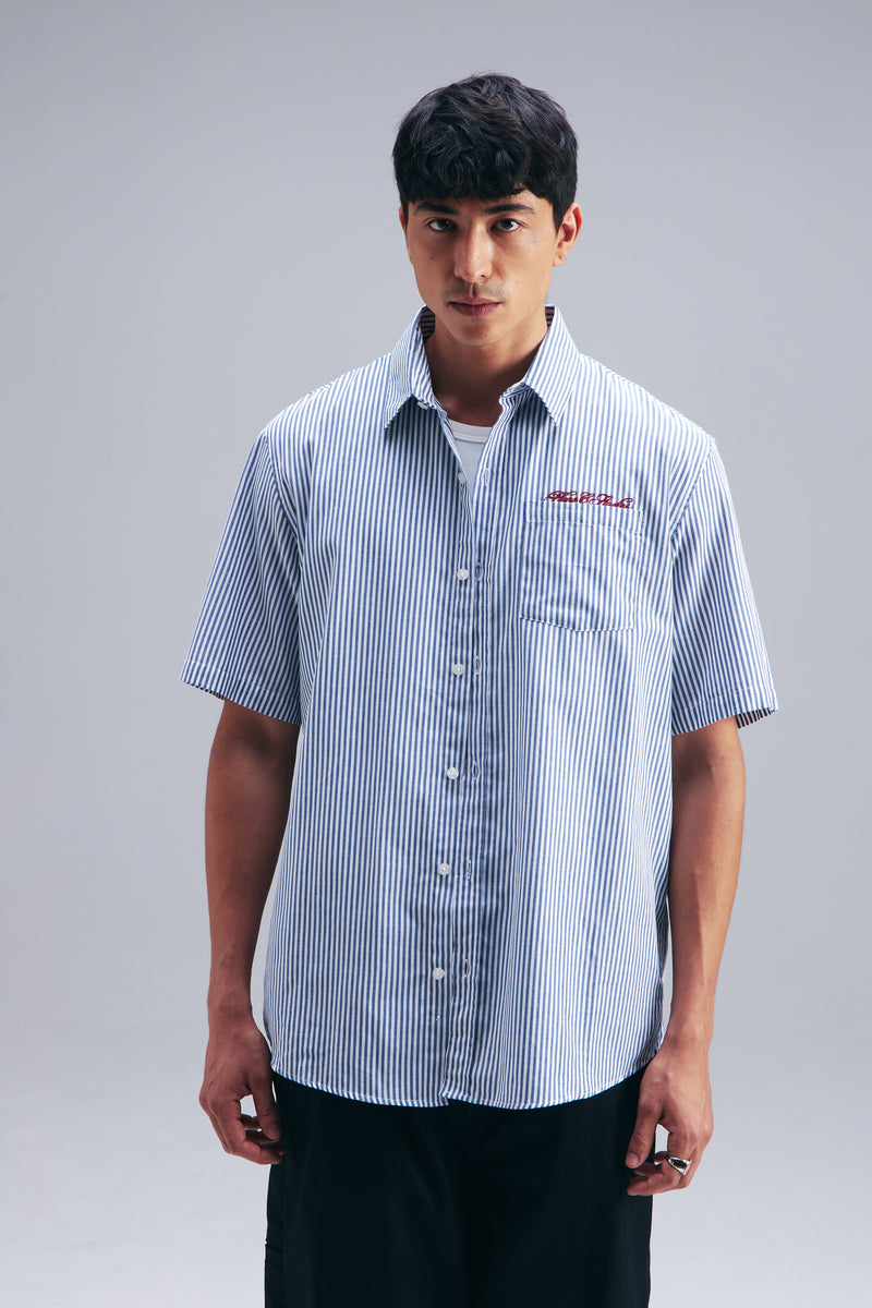 SHIRT STRIPE PLANO C STUDIOS LISTRADO MARINHO C/ BRANCO