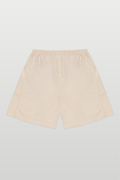 SHORTS CARGO LOGO AREIA WHITE SAND