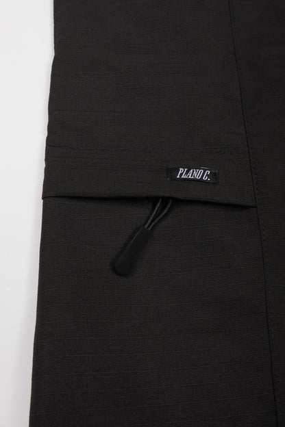 SHORTS CARGO LOGO PRETO