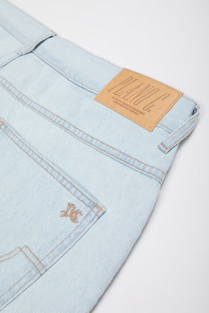 DENIM SHORTS LIGHT BLUE LIGHT BLUE