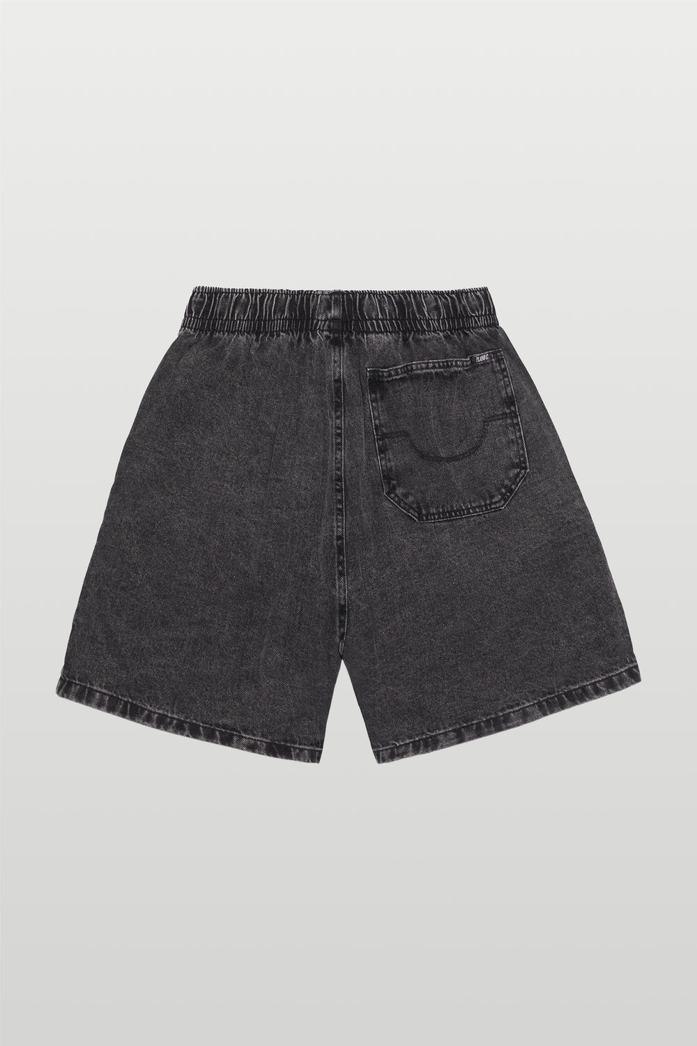 DENIM SHORTS COMFORT WASHED BLACK WASHED BLACK