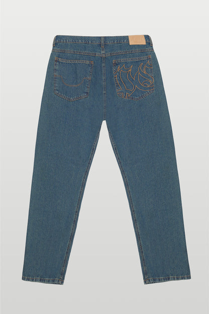 BAGGY JEANS PANTS - ARMY WASH ARMY WASH