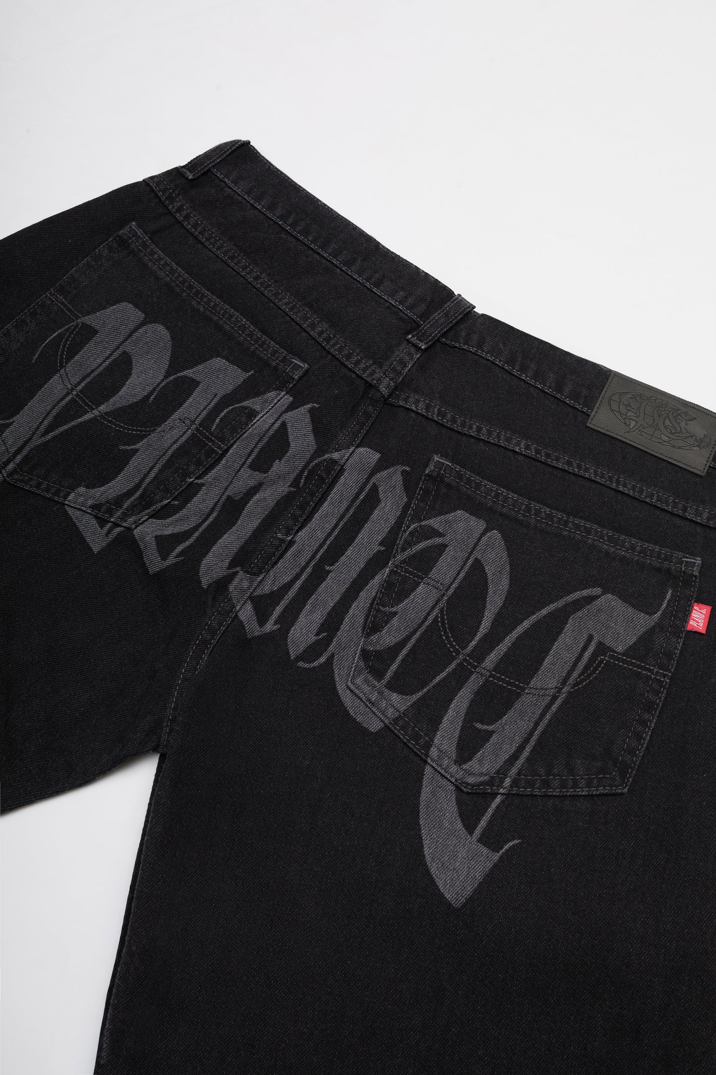 BAGGY JEANS PANTS - WASHED BLACK WASHED BLACK