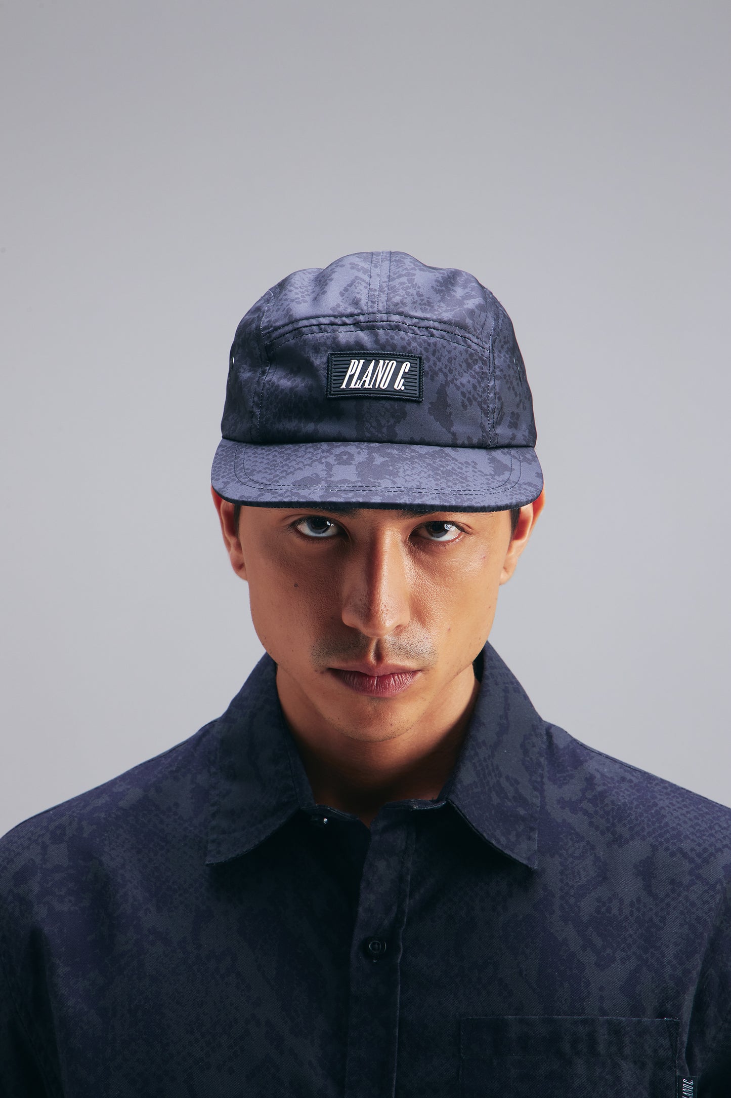 5-PANEL SNAKE (R)  FULL PRINT SNAKE PLANO C PRETO