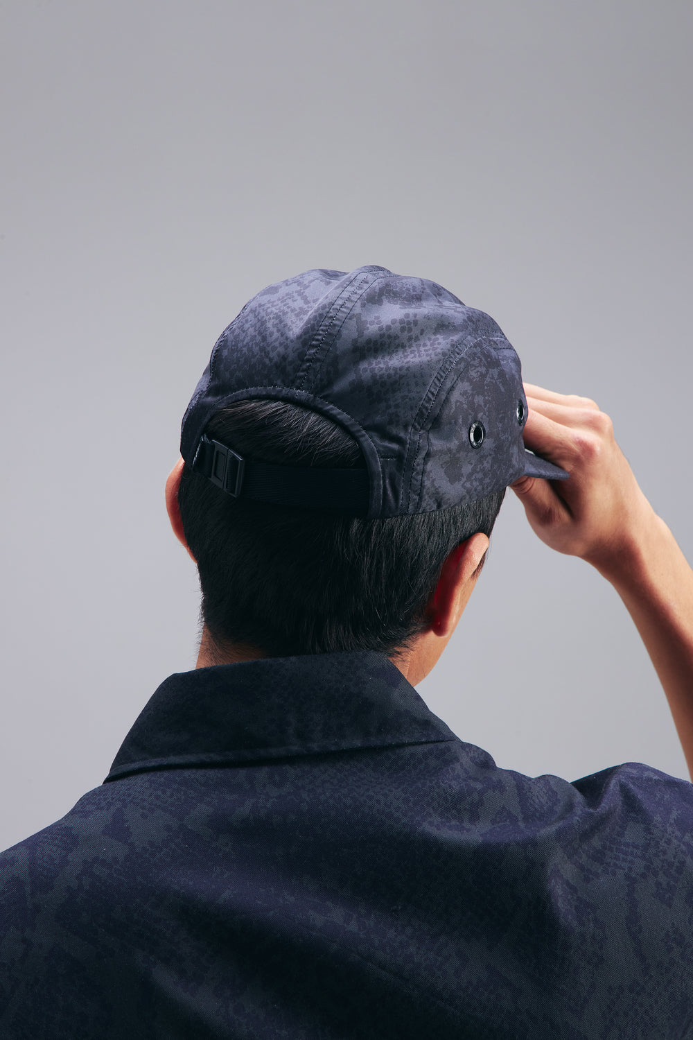 5-PANEL SNAKE (R)  FULL PRINT SNAKE PLANO C PRETO