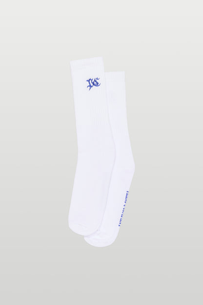 SOCKS PC BLUE BRANCO