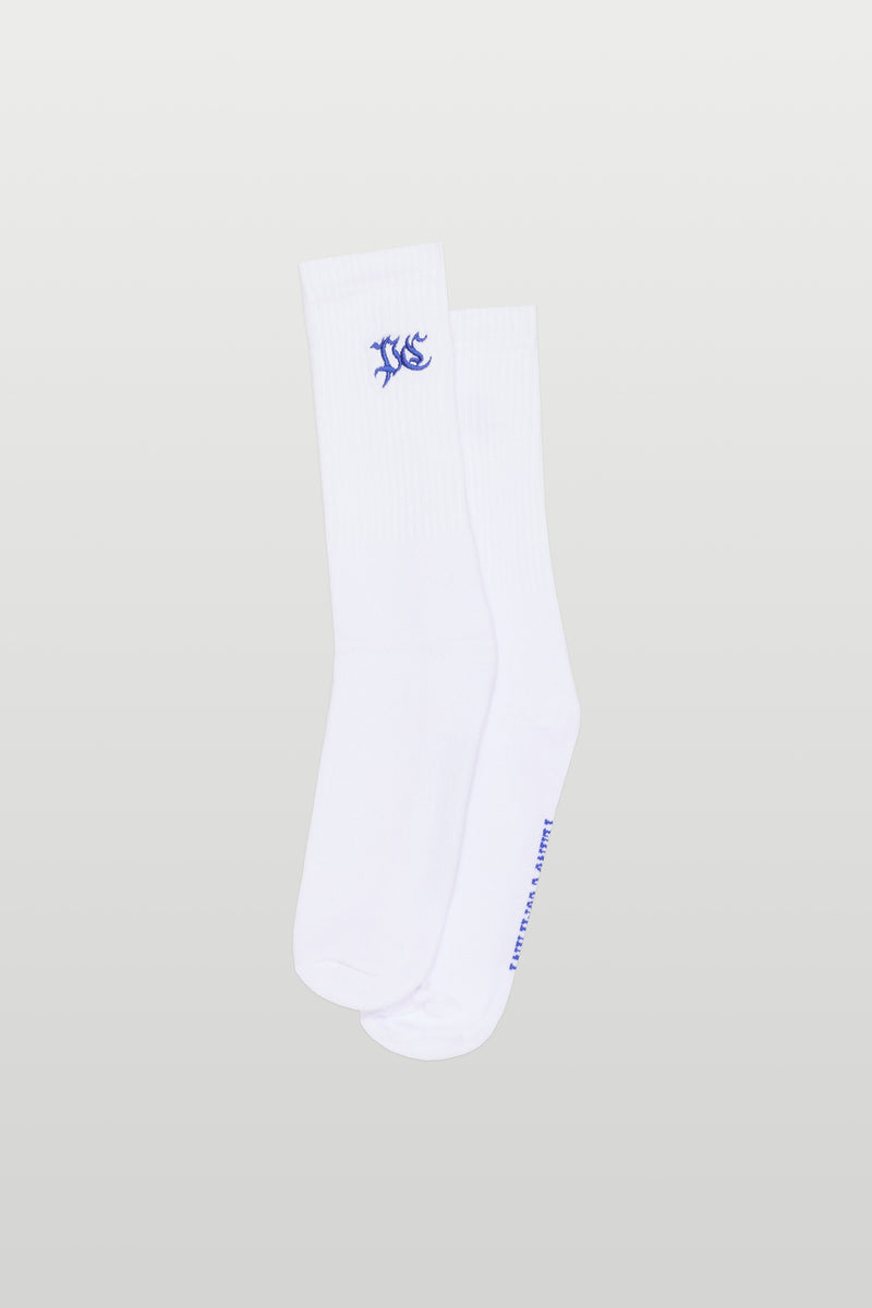 SOCKS PC BLUE BRANCO