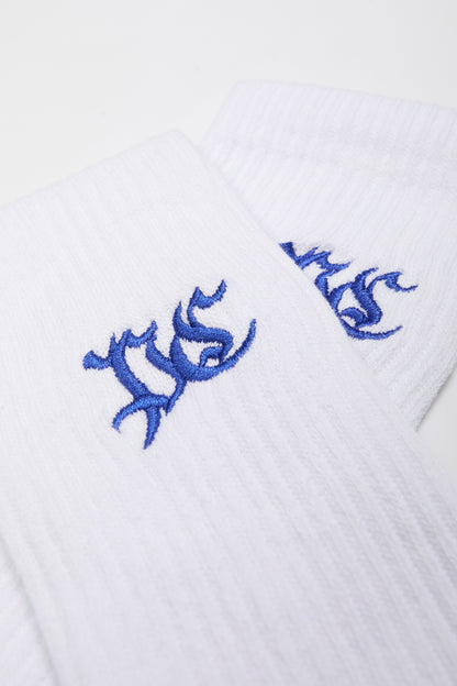 SOCKS PC BLUE BRANCO