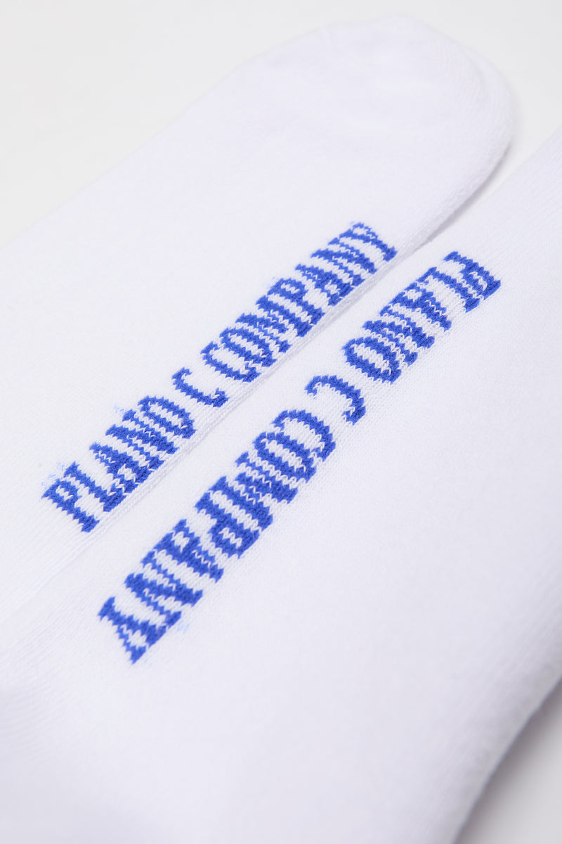 SOCKS PC BLUE BRANCO