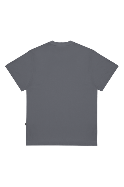 CAMISETA LOGO CINZA DARK GREY