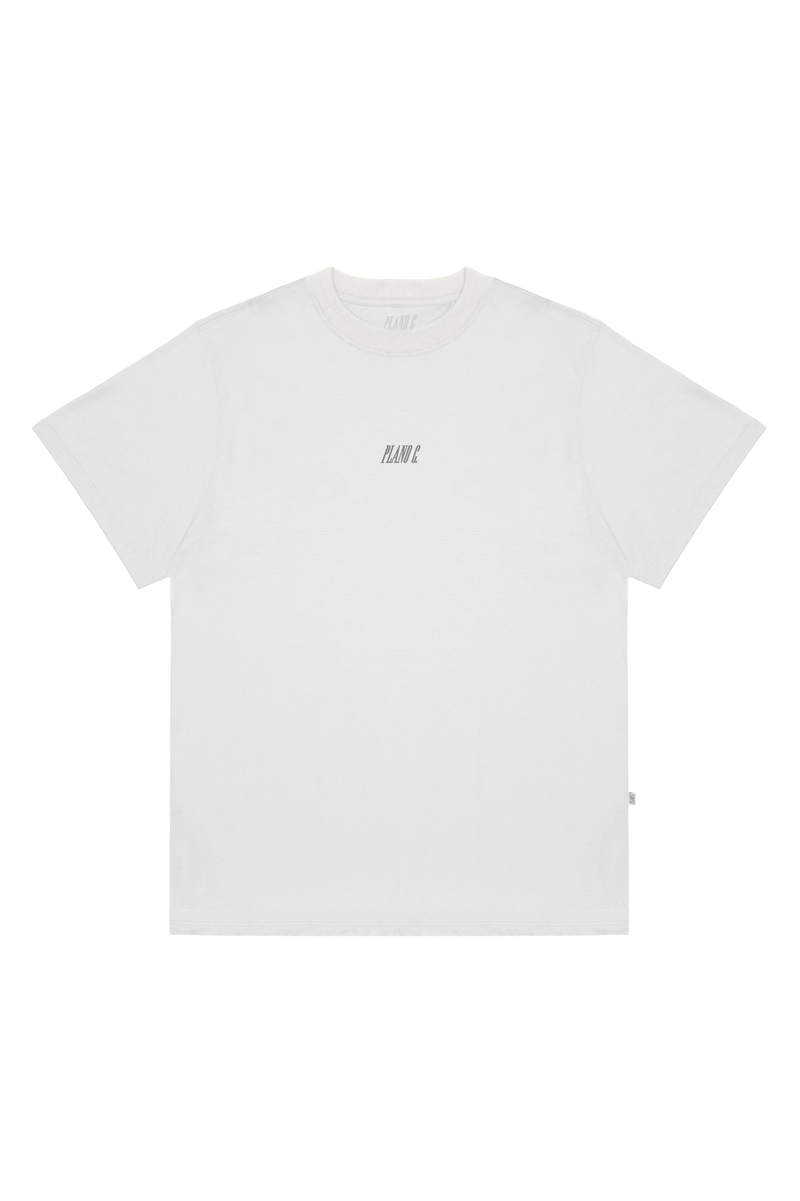 CAMISETA LOGO MARFIM