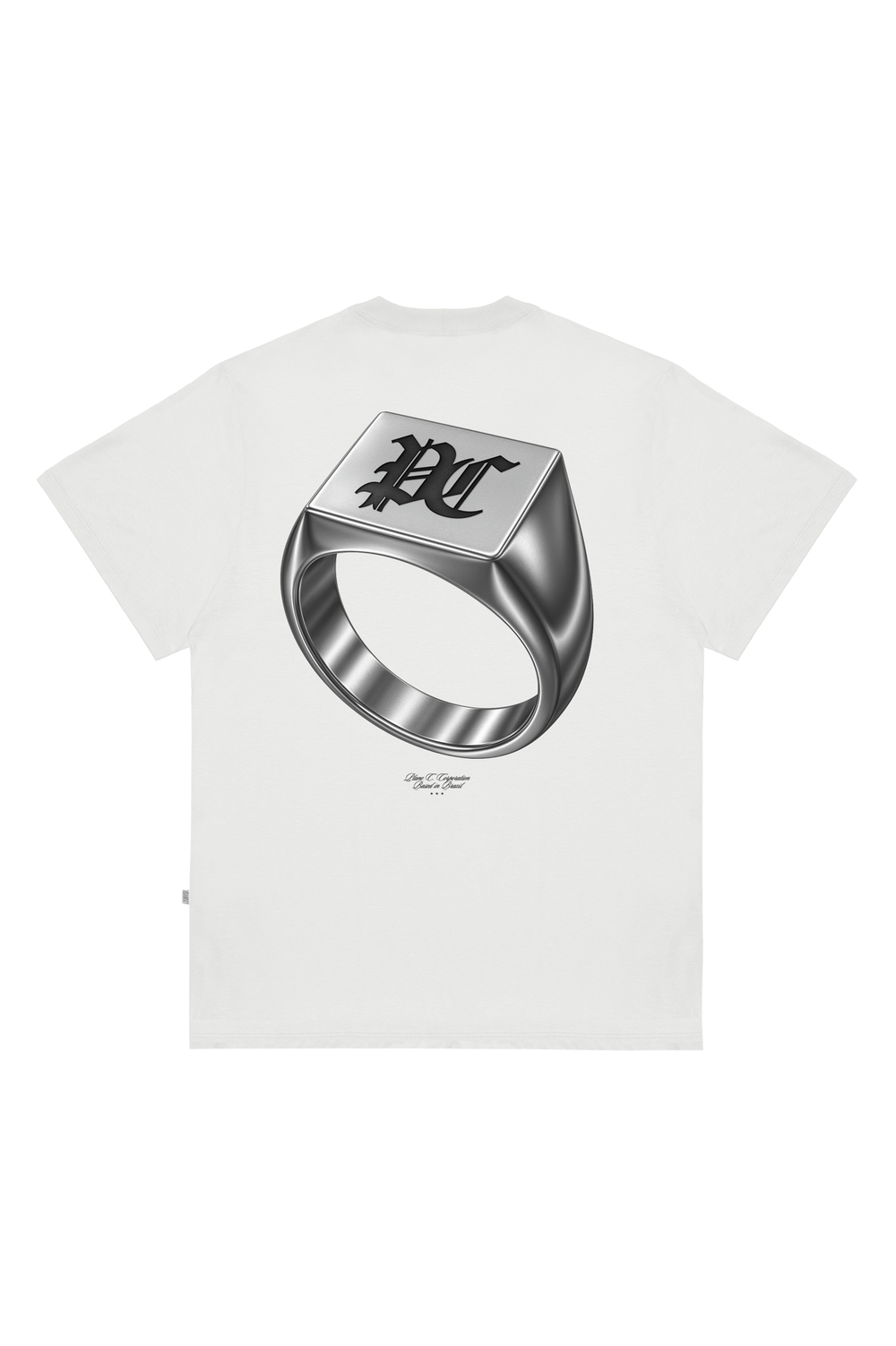 CAMISETA RING MARFIM