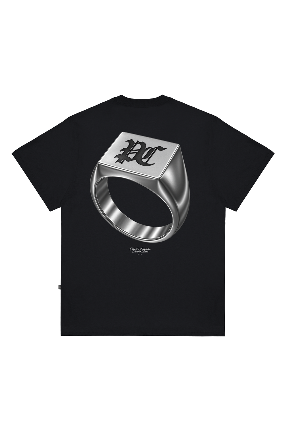 CAMISETA RING PRETO