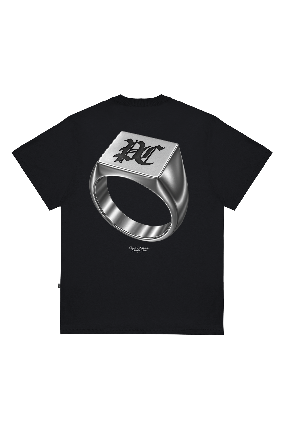 CAMISETA RING PRETO