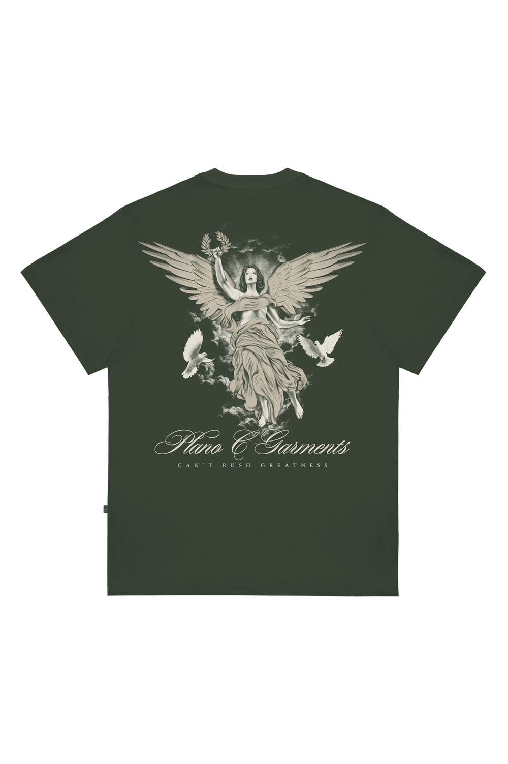 CAMISETA GREATNESS VERDE MATO
