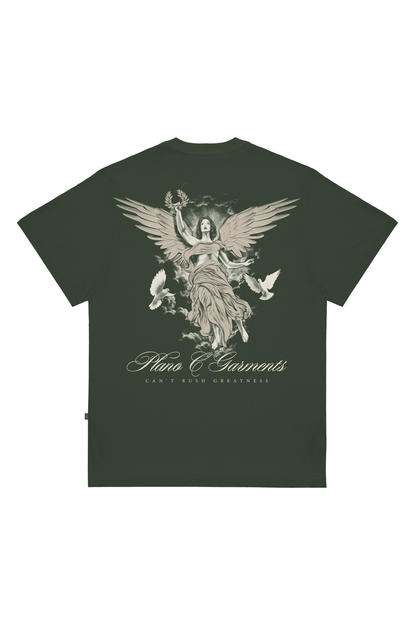 CAMISETA GREATNESS VERDE MATO