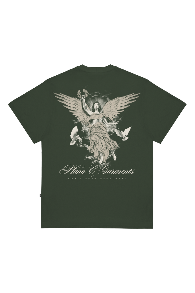 CAMISETA GREATNESS VERDE MATO