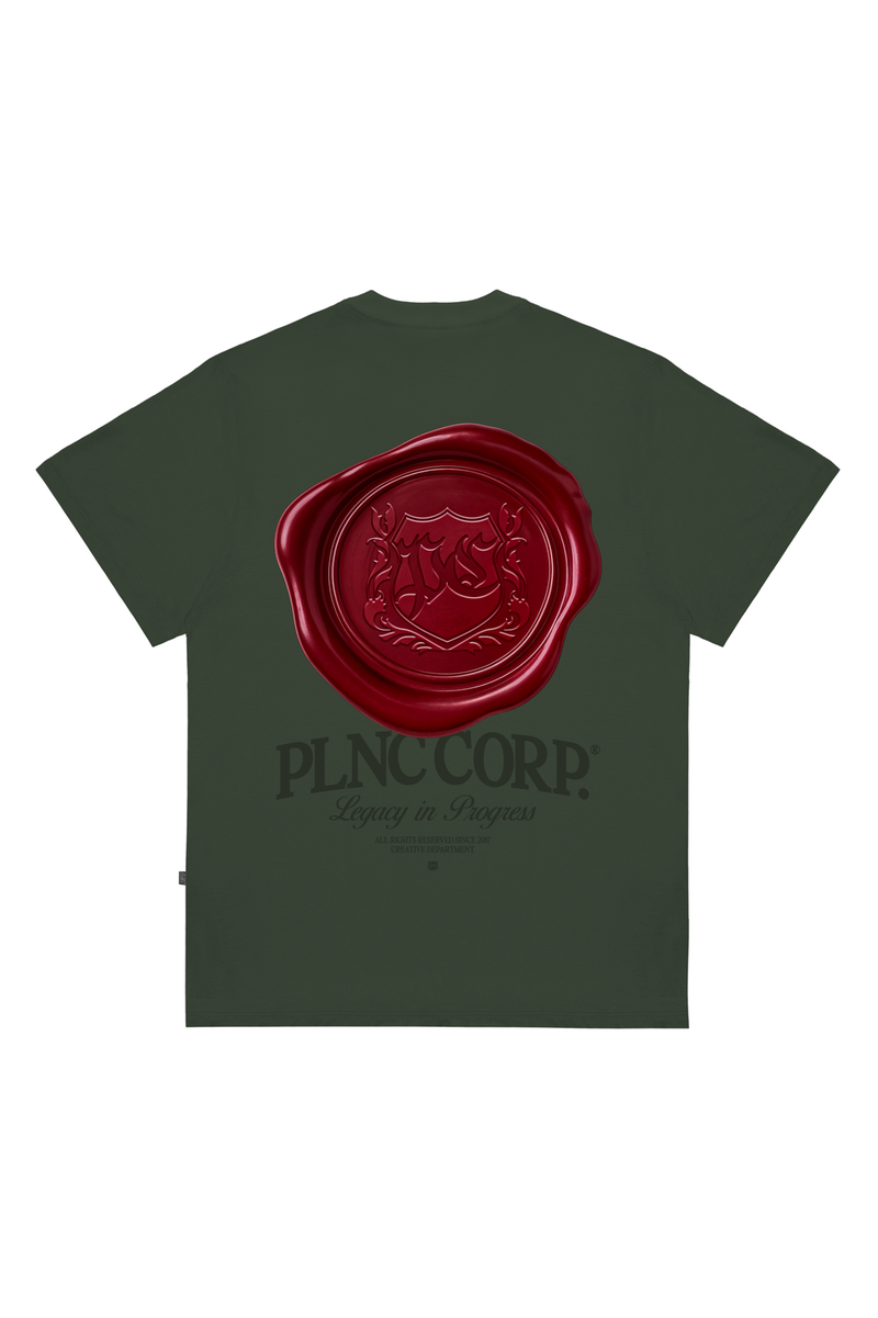 CAMISETA THE SEAL VERDE MATO