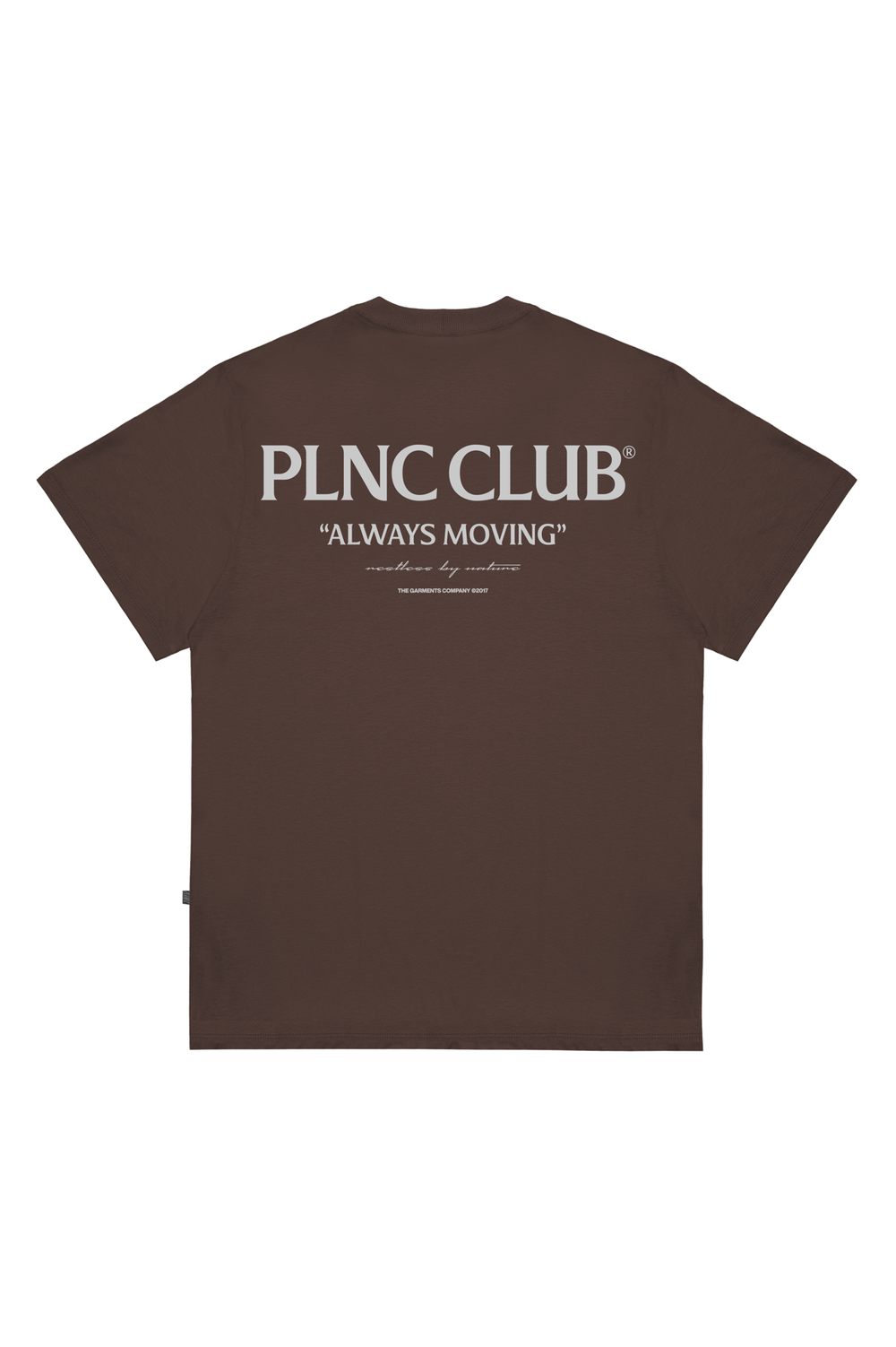 CAMISETA PLNC CLUB MARROM EXPRESSO