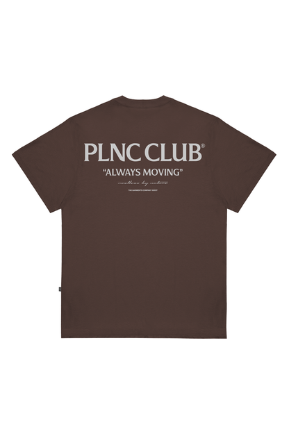 CAMISETA PLNC CLUB MARROM EXPRESSO