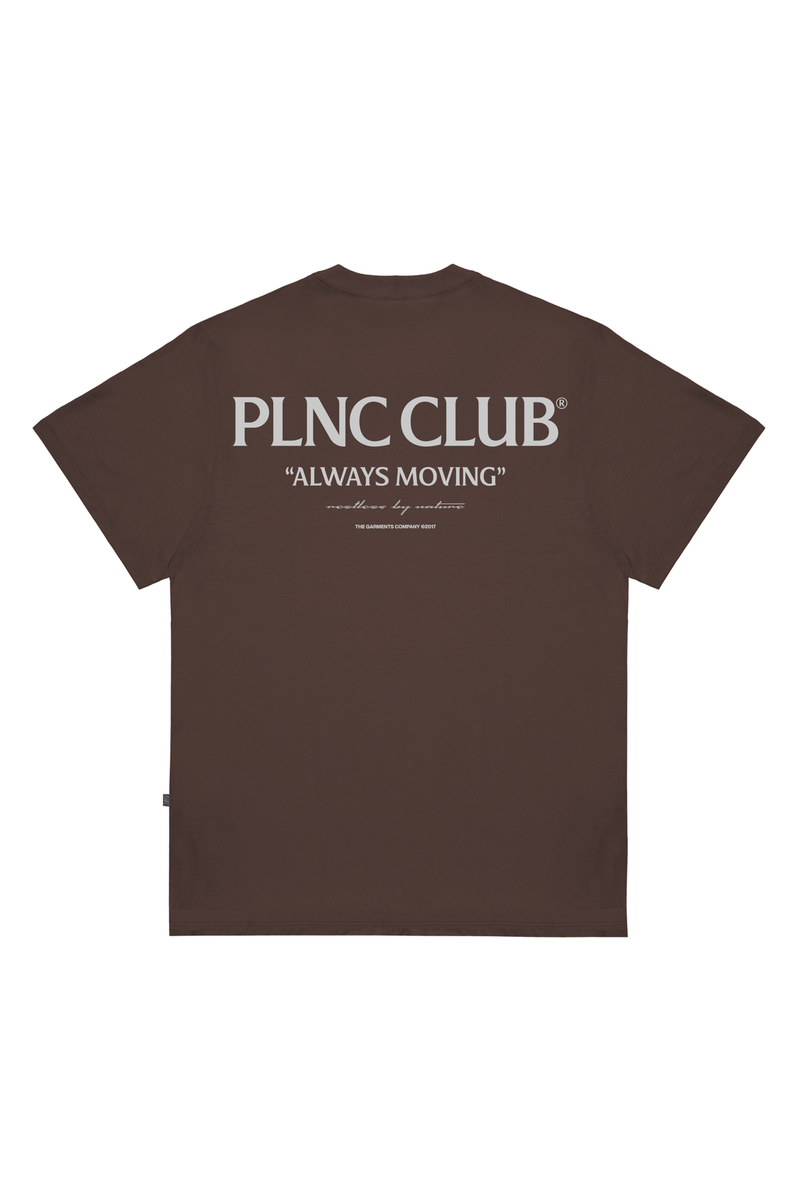 CAMISETA PLNC CLUB MARROM EXPRESSO