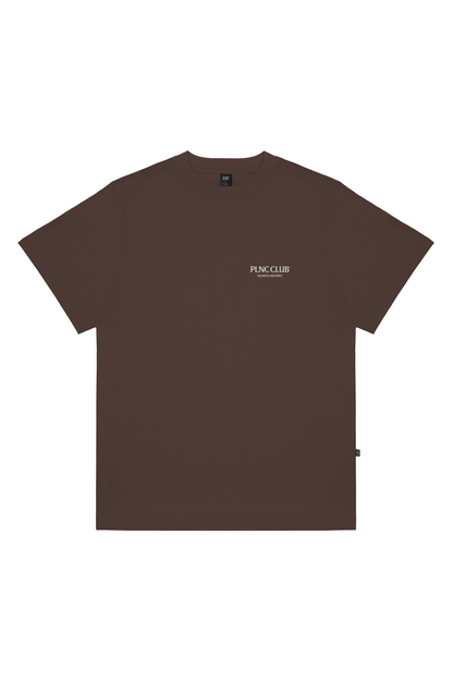 CAMISETA PLNC CLUB MARROM EXPRESSO