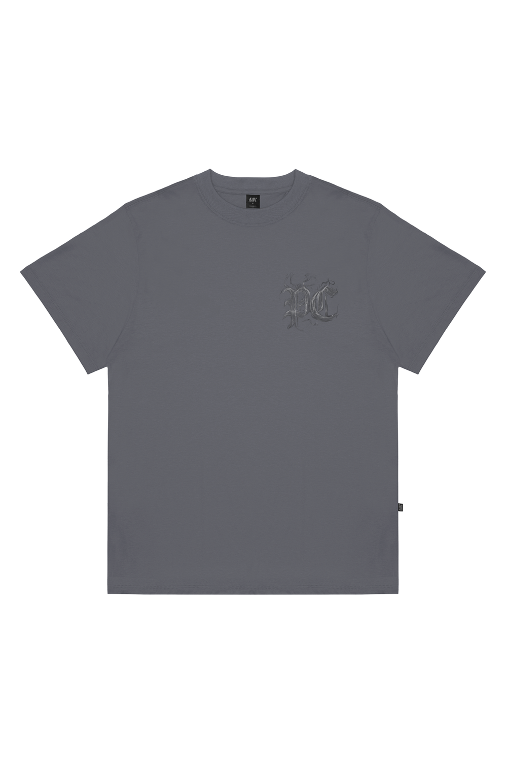 CAMISETA SMOKE CINZA DARK GREY