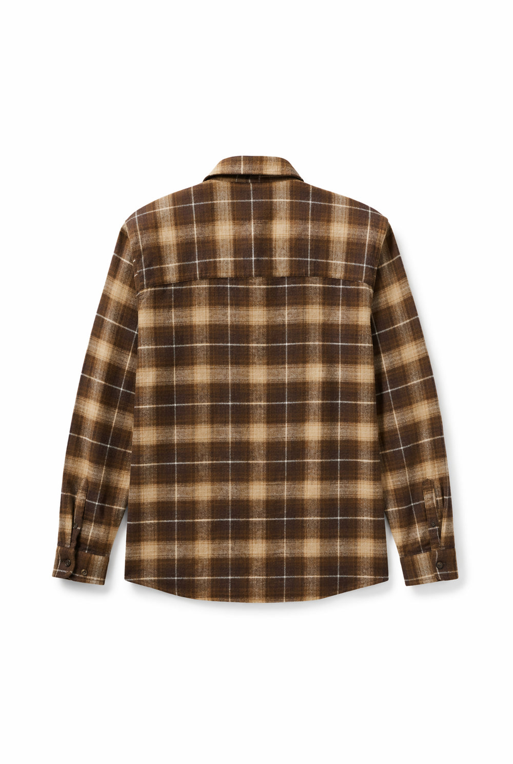 CAMISA DRYLAND FLANNEL XADREZ VERDE-BEGE
