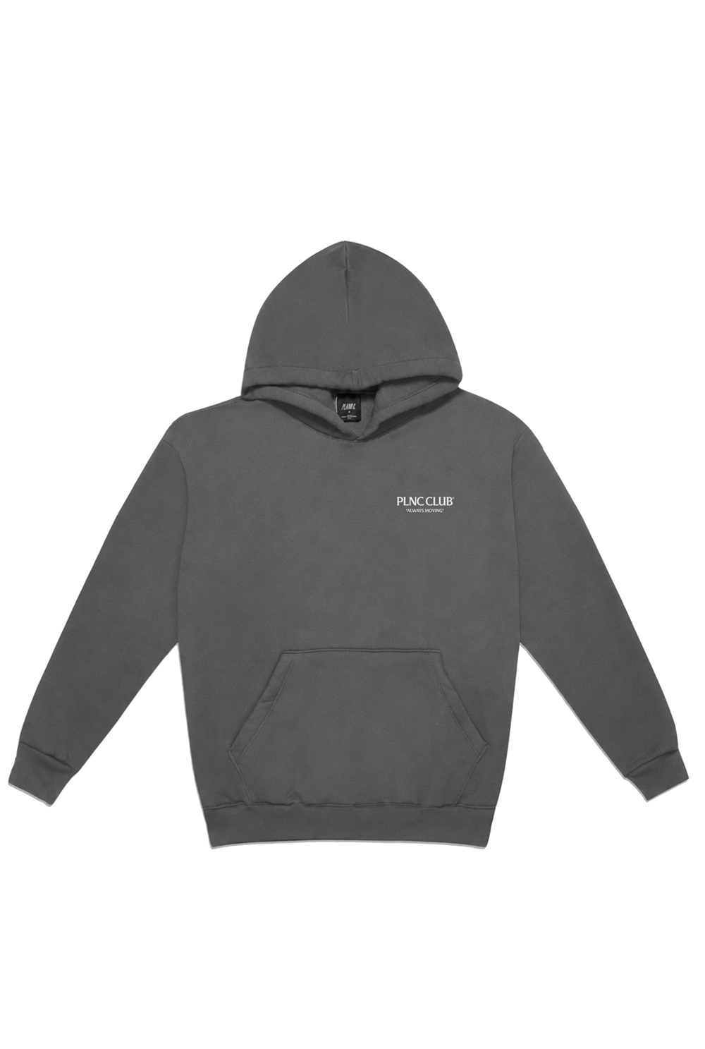 MOLETOM HOODIE PLNC CLUB CINZA DARK GREY