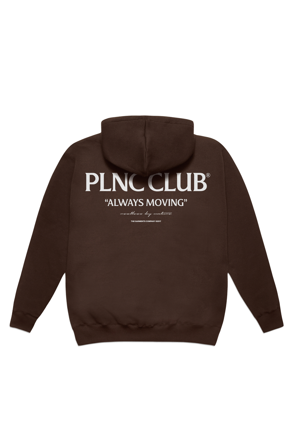 MOLETOM HOODIE PLNC CLUB MARROM EXPRESSO