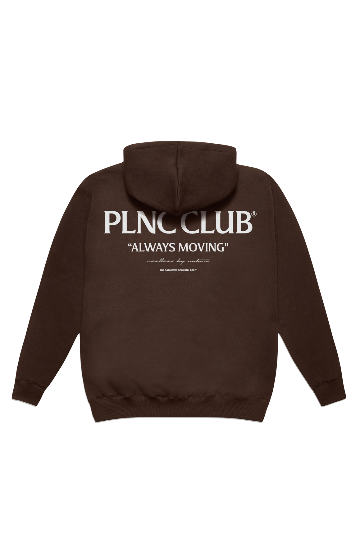 MOLETOM HOODIE PLNC CLUB MARROM EXPRESSO