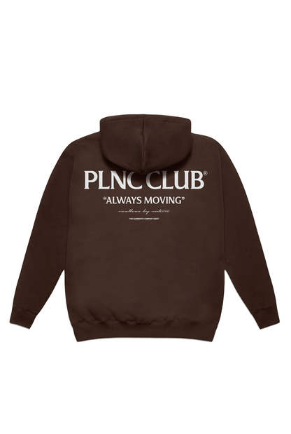 MOLETOM HOODIE PLNC CLUB MARROM EXPRESSO