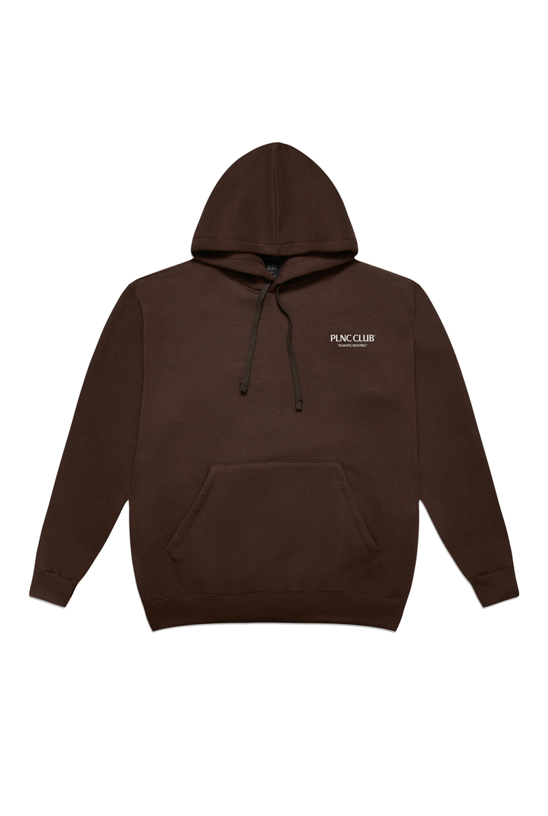 MOLETOM HOODIE PLNC CLUB MARROM EXPRESSO