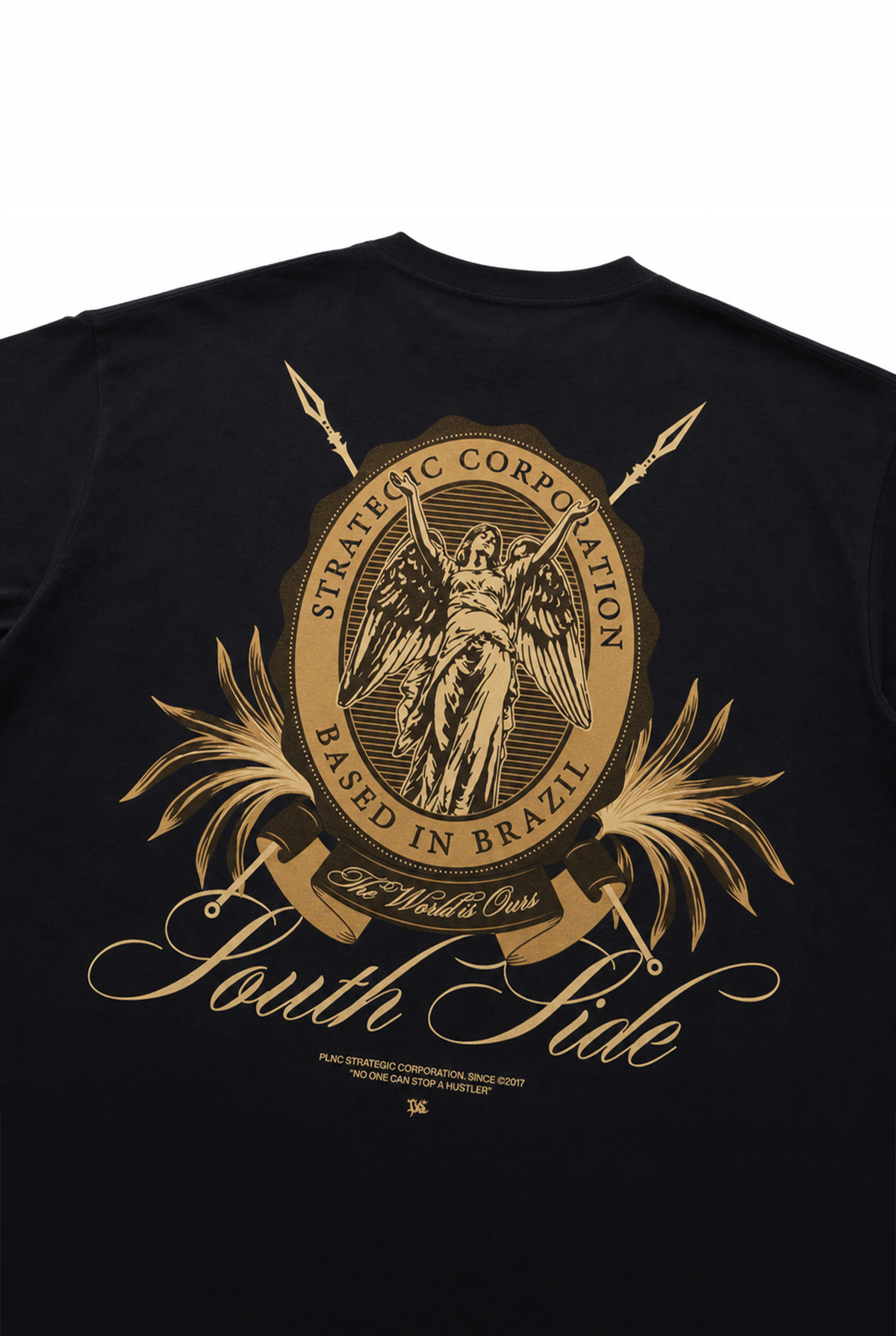 CAMISETA EMBLEM PRETO
