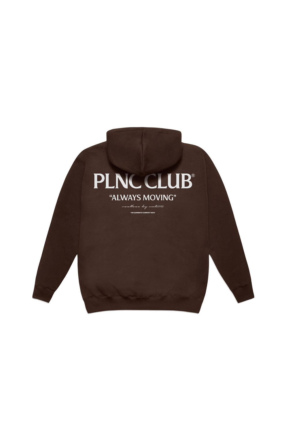 MOLETOM HOODIE PLNC CLUB MARROM EXPRESSO
