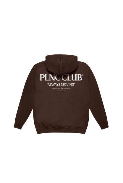 MOLETOM HOODIE PLNC CLUB MARROM EXPRESSO