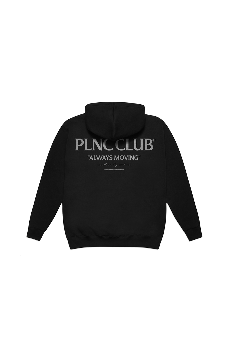 MOLETOM HOODIE PLNC CLUB PRETO