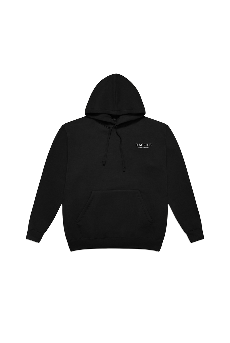 MOLETOM HOODIE PLNC CLUB PRETO